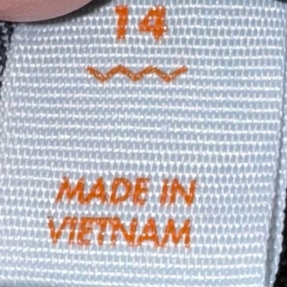 Cat & Jack Girls SZ 14 Dark Blue Denim Jeans Straight Super Stretch NWOT - Picture 4 of 6